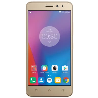 Lenovo K6 smarttelefon 16 GB dual sim (gull)
