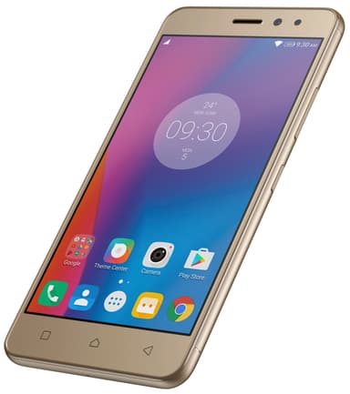 Lenovo K6 smarttelefon 16 GB dual sim (gull)