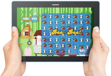Lenovo Tab 10 nettbrett 16 GB WiFi (sort/blå)