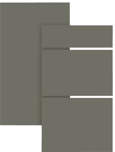 Epoq Trend Warm Grey skapdør til kjøkken 50x22
