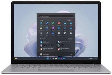 Microsoft Surface Laptop 5 i7-12/8/256/W11P 15" bærbar PC (platina)
