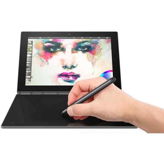 Lenovo Yoga Book 10.1" 2-i-1 PC 64 GB 4G LTE (grå)