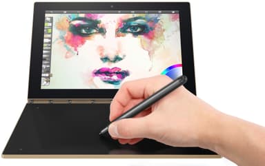 Lenovo Yoga Book 10.1" 2-i-1 PC 64 GB 4G LTE (gull)