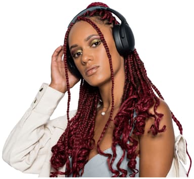 Skullcandy Crusher Evo trådløse around-ear hodetelefoner (sort)