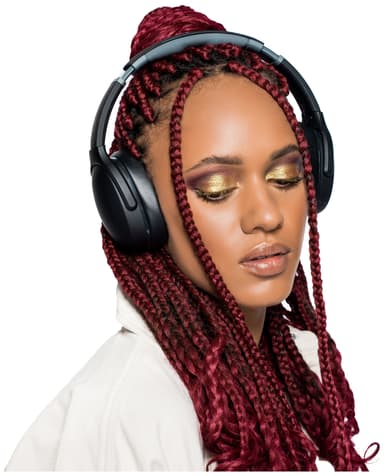 Skullcandy Crusher Evo trådløse around-ear hodetelefoner (sort)