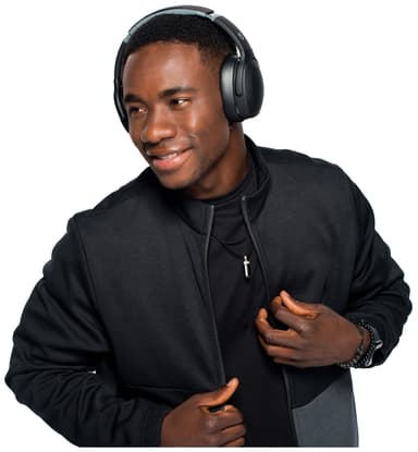 Skullcandy Crusher Evo trådløse around-ear hodetelefoner (sort)
