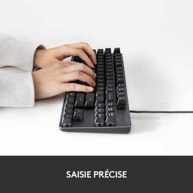 Logitech K835 TKL tastatur (grafittgrå)