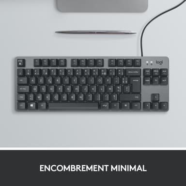 Logitech K835 TKL tastatur (grafittgrå)