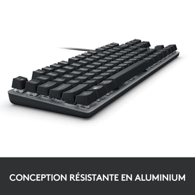 Logitech K835 TKL tastatur (grafittgrå)