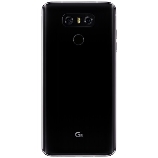 LG G6 32 GB smarttelefon (sort)