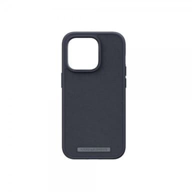 Njord by Elements iPhone 14 Pro Max Deksel Genuine Leather Case Svart