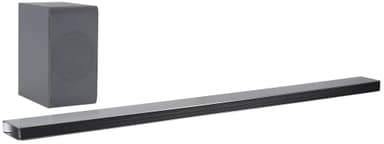 LG SJ8 soundbar med trådløs subwoofer (sølv)