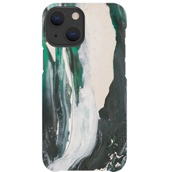A Good Company iPhone 13 hardt deksel (Green Paint)