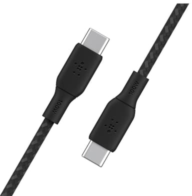 Belkin USB-C to USB-C 2.0 kabel (sort)