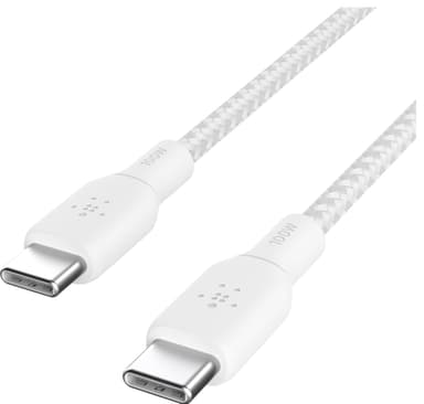 Belkin USB-C to USB-C 2.0 kabel (hvit)
