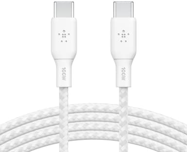 Belkin USB-C to USB-C 2.0 kabel (hvit)