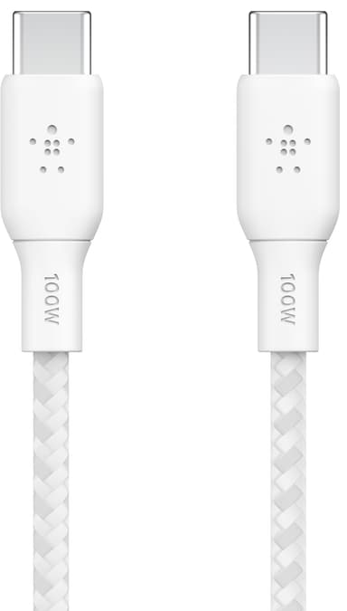 Belkin USB-C to USB-C 2.0 kabel (hvit)