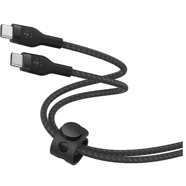 Belkin BoostCharge Pro Flex USB-C til USB-C 2.0 kabel (sort)