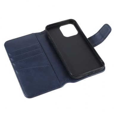 Nordic Covers iPhone 14 Pro Etui Essential Leather Heron Blue