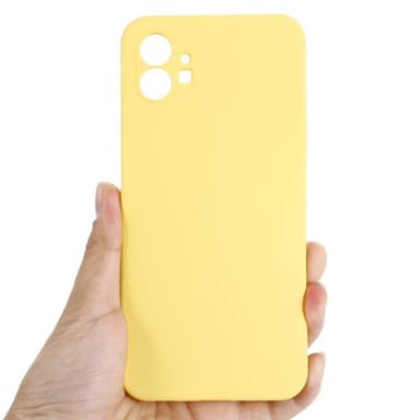 Liquid silikondeksel Nothing Phone (1) - Gul