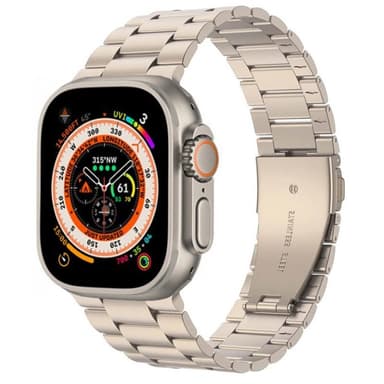 Armbånd Rustfritt stål Apple Watch Ultra (49mm) - Starlight