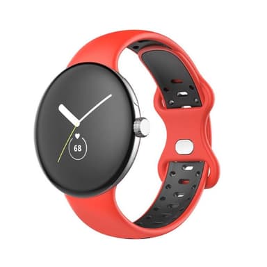 Twin Sport Armbånd Google Pixel Watch (41mm) - Rød/svart