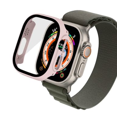 Deksel med glassdeksel Apple Watch Ultra (49mm) - Rosa
