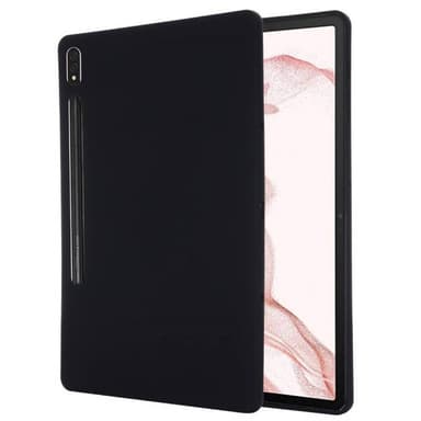 Liquid silikondeksel Samsung Galaxy Tab S7 Plus (2020) - Svart