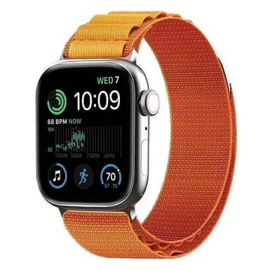 Artic Elastisk nylon armbånd Apple Watch SE 2022 (40mm) - Oransje