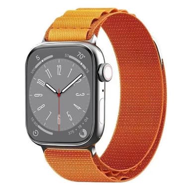 Artic Elastisk nylon armbånd Apple Watch 8 (41mm) - Oransje