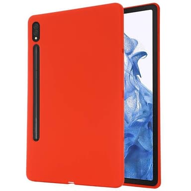 Liquid silikondeksel Samsung Galaxy Tab S8 Ultra 14.6 - China Red