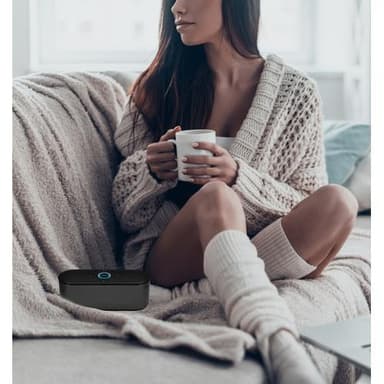 BLP 3700 Høyttaler BT 10W LED berøringskontroll Sort