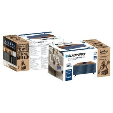 BLP 9180 Høyttaler BT 20W Vintage tre
