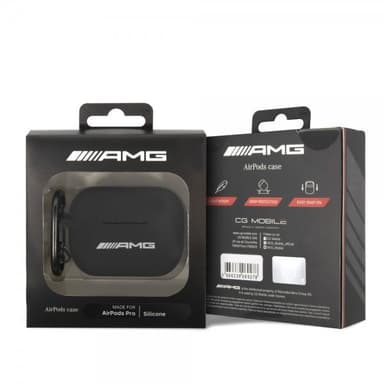 AMG AirPods Pro Deksel Liquid Silicone Svart