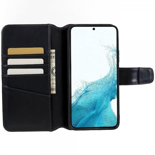 Nordic Covers Samsung Galaxy S22 Etui MagLeather Raven Black