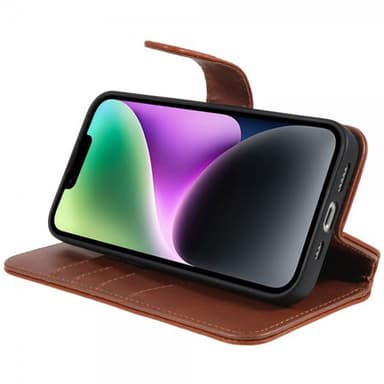 Nordic Covers iPhone 13/iPhone 14 Etui MagLeather Maple Brown