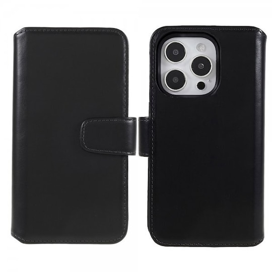 Nordic Covers iPhone 14 Pro Max Etui MagLeather Raven Black