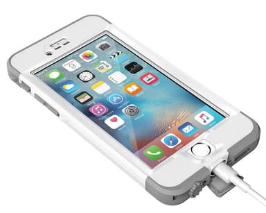 Lifeproof NUUD iPhone 6/6S deksel (hvit)