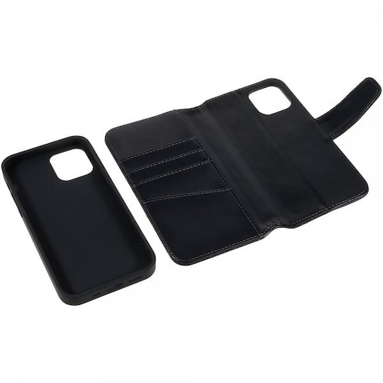 Nordic Covers iPhone 12/iPhone 12 Pro Etui MagLeather Raven Black
