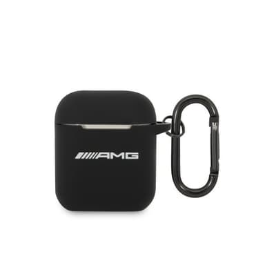 AMG AirPods 1/2 Deksel Liquid Silicone Svart