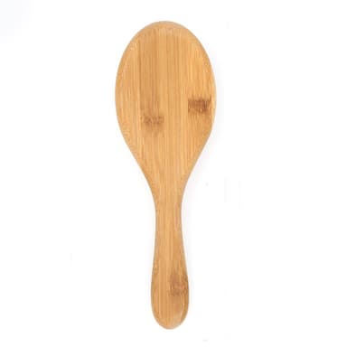 Bambus hårbørste, antistatisk - oval
