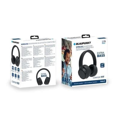 BLP 4120 Hodetelefoner Over-ear Wireless BT Black