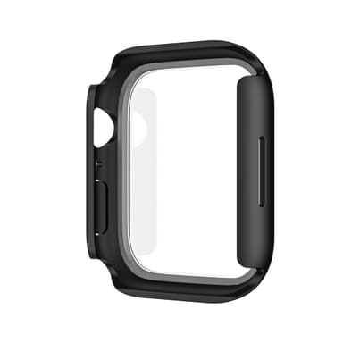 Vanntett etui bygget i herdet glass Sort Apple Watch 7 45 mm/8 45 mm