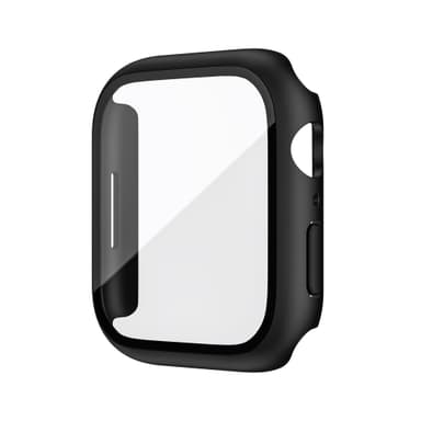 Vanntett etui bygget i herdet glass Sort Apple Watch 7 45 mm/8 45 mm