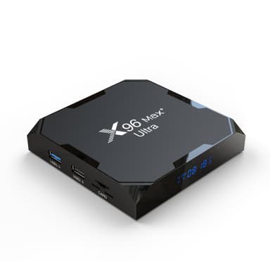 X96 Max Ultra TV Box Android 11.0 2.4G/5G Svart 4 GB+32 GB