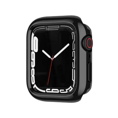 Beskyttelsesveske TPU Sort 38/40/41 mm Apple Watch Series 7/6/5/4/3/2/1