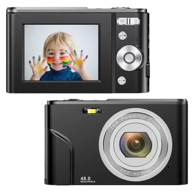 INF Digitalkamera 1080P / 48 megapiksler / 16x zoom Sort