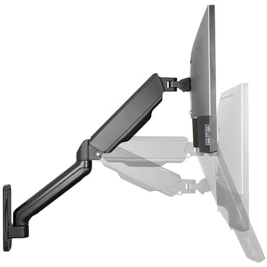 Monitorarm Veggfeste 17-32"" gassfjær 450mm