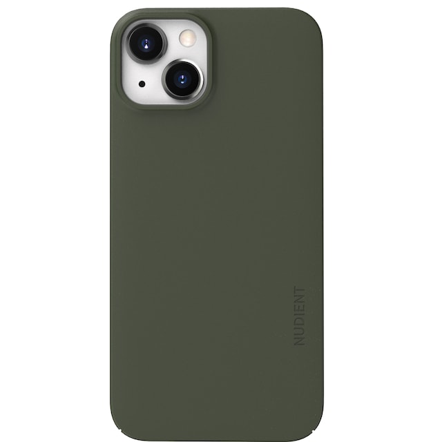 Nudient Thin v3 iPhone 13 case (green)