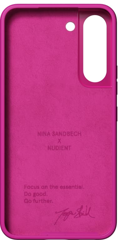 Nudient Bold Samsung S22 deksel (Nina pink)